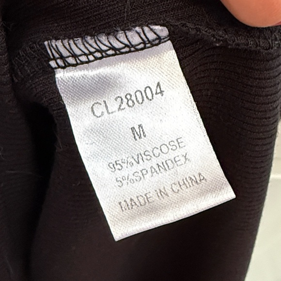 Pink Lily Noah Henley Ribbed Racerback Black Midi Dress - Picture 9 of 11